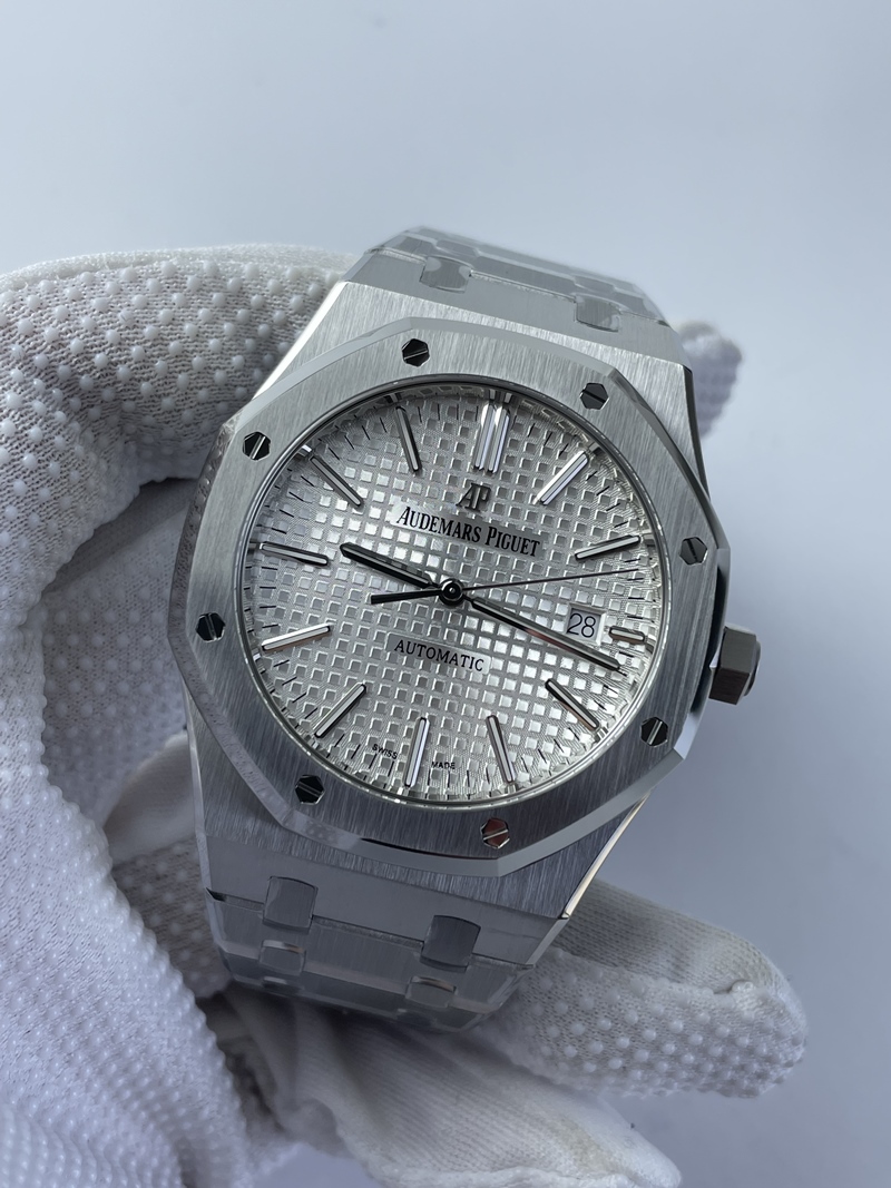 (준비완료/특급배송)NO.2336/ZF공장 오데마피게 로얄오크 15400 화이트다이얼 브슬