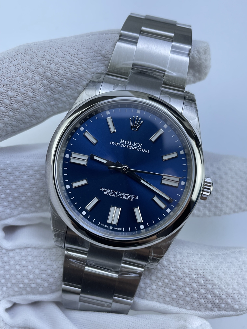 (준비완료/특급배송)NO.3327/VS공장 롤렉스 오이스터퍼페츄얼 블루 다이얼 41미리