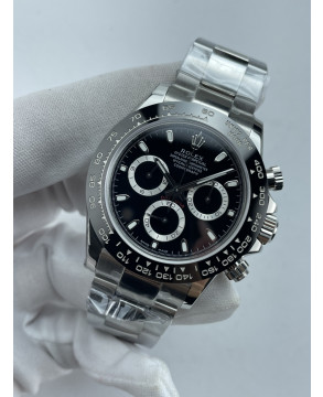 (준비완료/특급배송)NO.3691/초특급 갓성비 데이토나 스틸 세라믹베젤 블랙